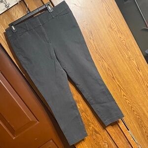 LOFT Gray Women's Trousers